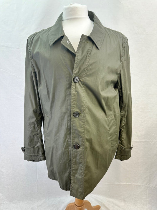 Jaeger Green Waterproof Jacket Size L VGC