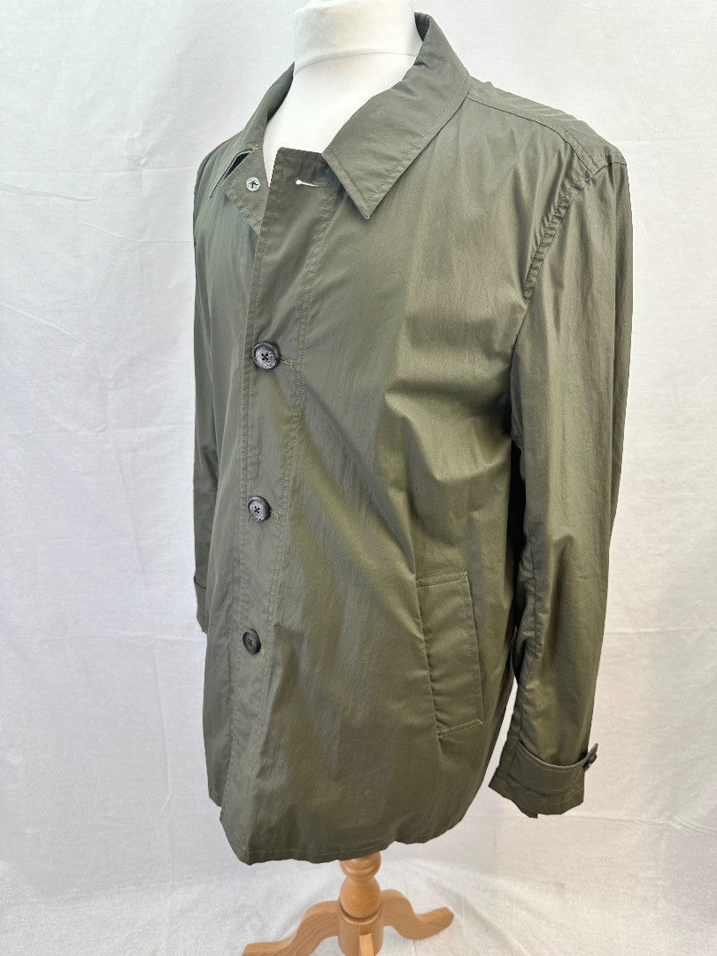 Jaeger Green Waterproof Jacket Size L VGC