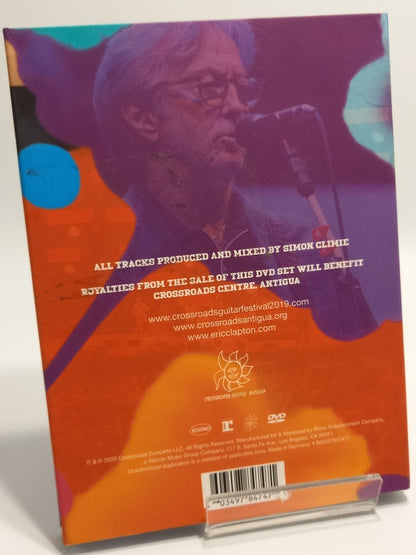 Eric Clapton's Crossroads Guitar Festival 2019 DVD Set - 2 Discs