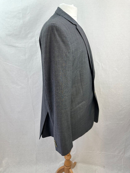 Ted Baker Dark Grey Men’s Elevated Suit Jacket Size 46R VGC