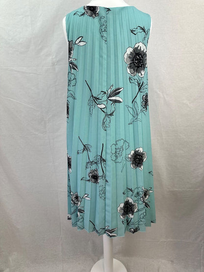 Fair Lady Aqua Green Floral Dress Size 10 BNWT