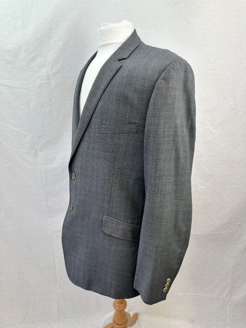 Ted Baker Dark Grey Men’s Elevated Suit Jacket Size 46R VGC