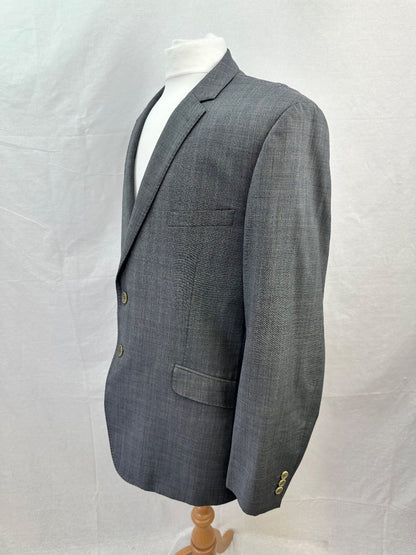 Ted Baker Dark Grey Men’s Elevated Suit Jacket Size 46R VGC