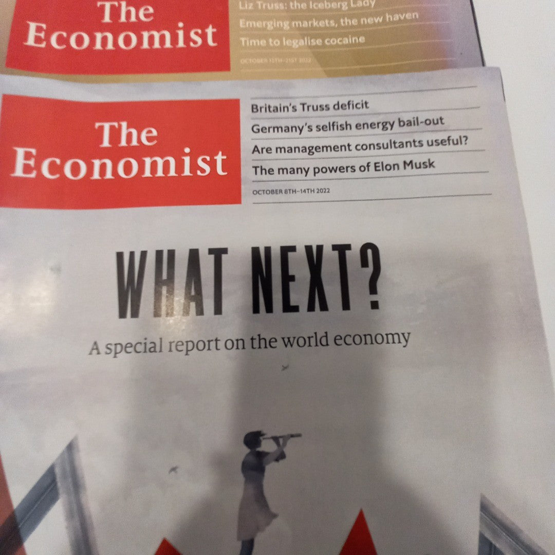 The Economist Magazine Bundle - 7 Mags - Oct 22 onwards