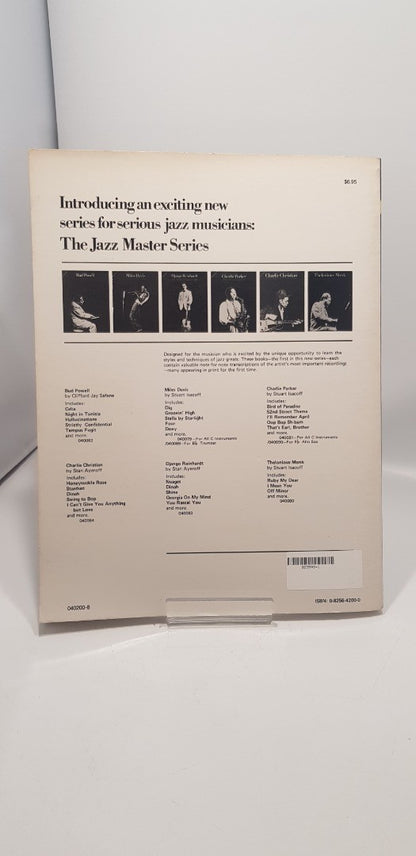 Sonny Rollins Jazz Masters Series Published Music Sales America 1992 Paperback