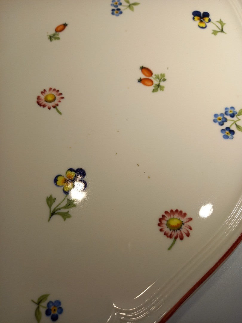 Villeroy & Boch Plate Cake, Petite Fleur Round Floral Platter 30 cm Serveware