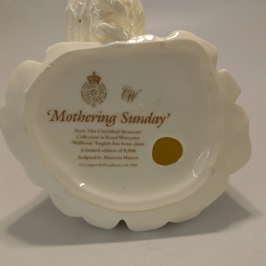 Mothering Sunday Royal Worcester Figurine - Limited Edition  - 1994