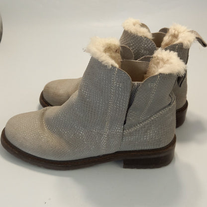 Emu Ankle Boots Waterproof - Silver Grey - UK Size 5