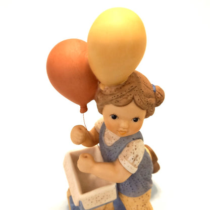 Goebel Nina & Marco Figure w Balloons - 7"