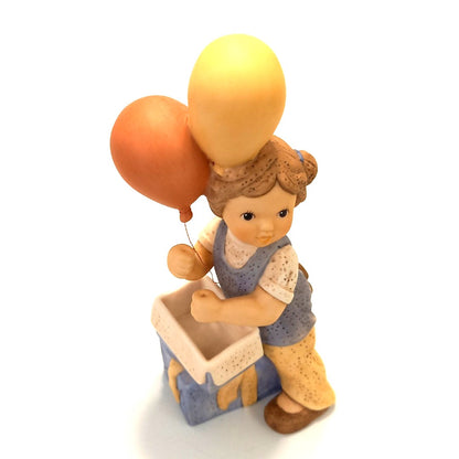 Goebel Nina & Marco Figure w Balloons - 7"