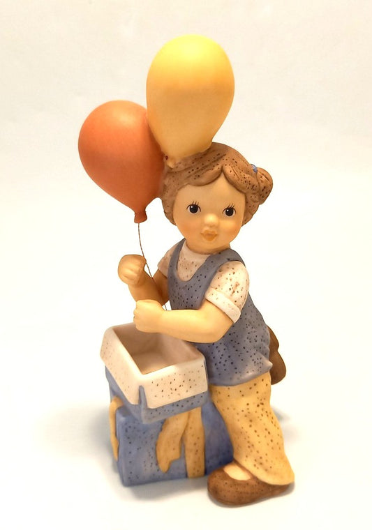 Goebel Nina & Marco Figure w Balloons - 7"