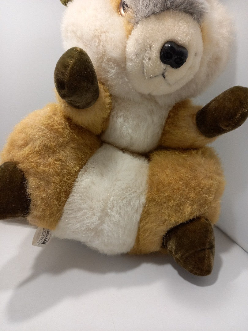 Merrythought Soft Toy Teddy Bear, Vintage 14 Inch Large Beaver / Chipmunk