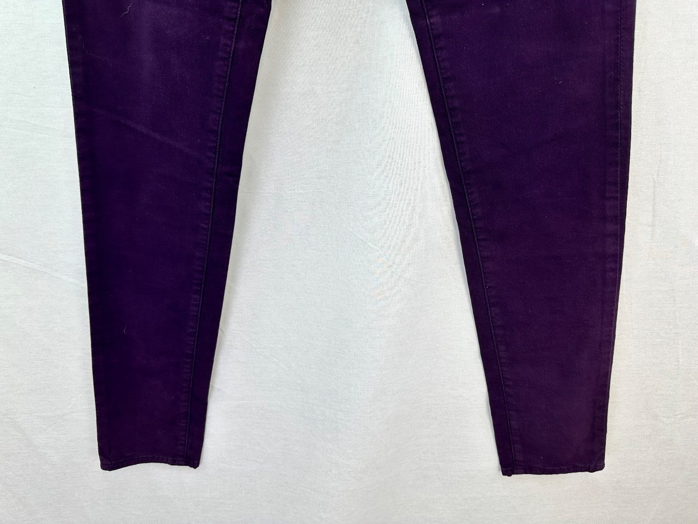 Ralph Lauren Purple Womens Skinny Jeans 26x32 BNWT