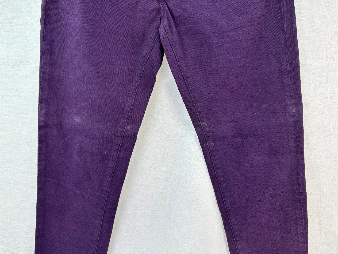 Ralph Lauren Purple Womens Skinny Jeans 26x32 BNWT