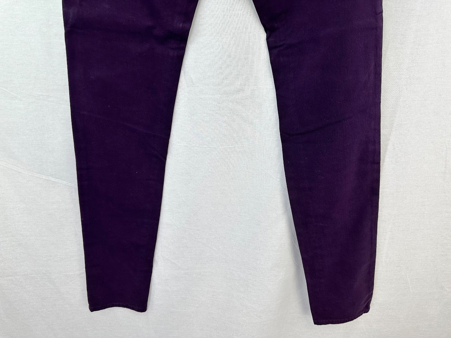 Ralph Lauren Purple Womens Skinny Jeans 26x32 BNWT