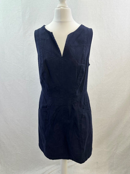 Boden Navy Stretchy Pocket Dress Size 10R BNWT