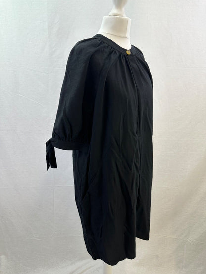 Whistles Black Shirt Dress Size S BNWT