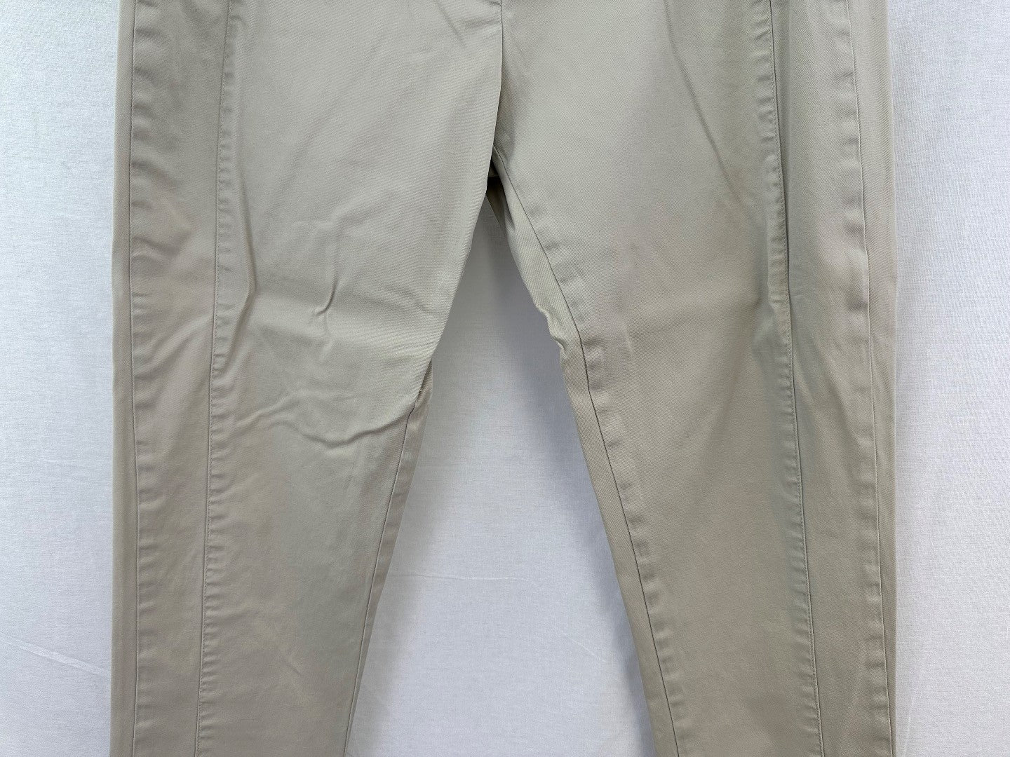 Trenery Cream Stretchy Trousers Size 12 Excellent Condition