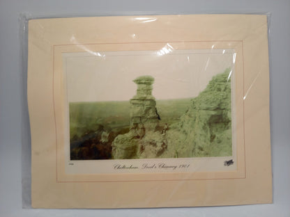 Francis Frith Collection Mounted Photograph of Devils Chimney, Cheltenham - 1901