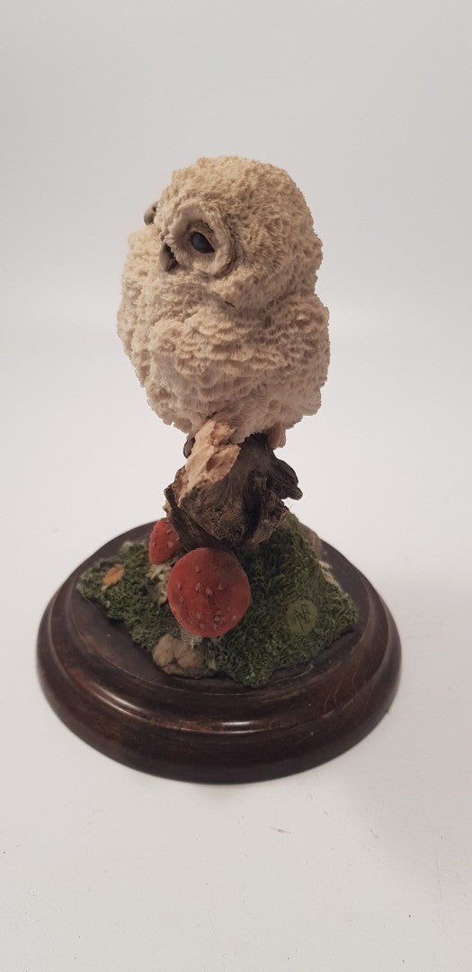 Country Artists Double Owlet CA560 13cm x 10cm VGC