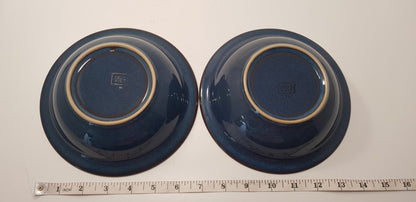 Denby Boston Spa 7" Dessert/Breakfast Bowls x2 Excellent Condition