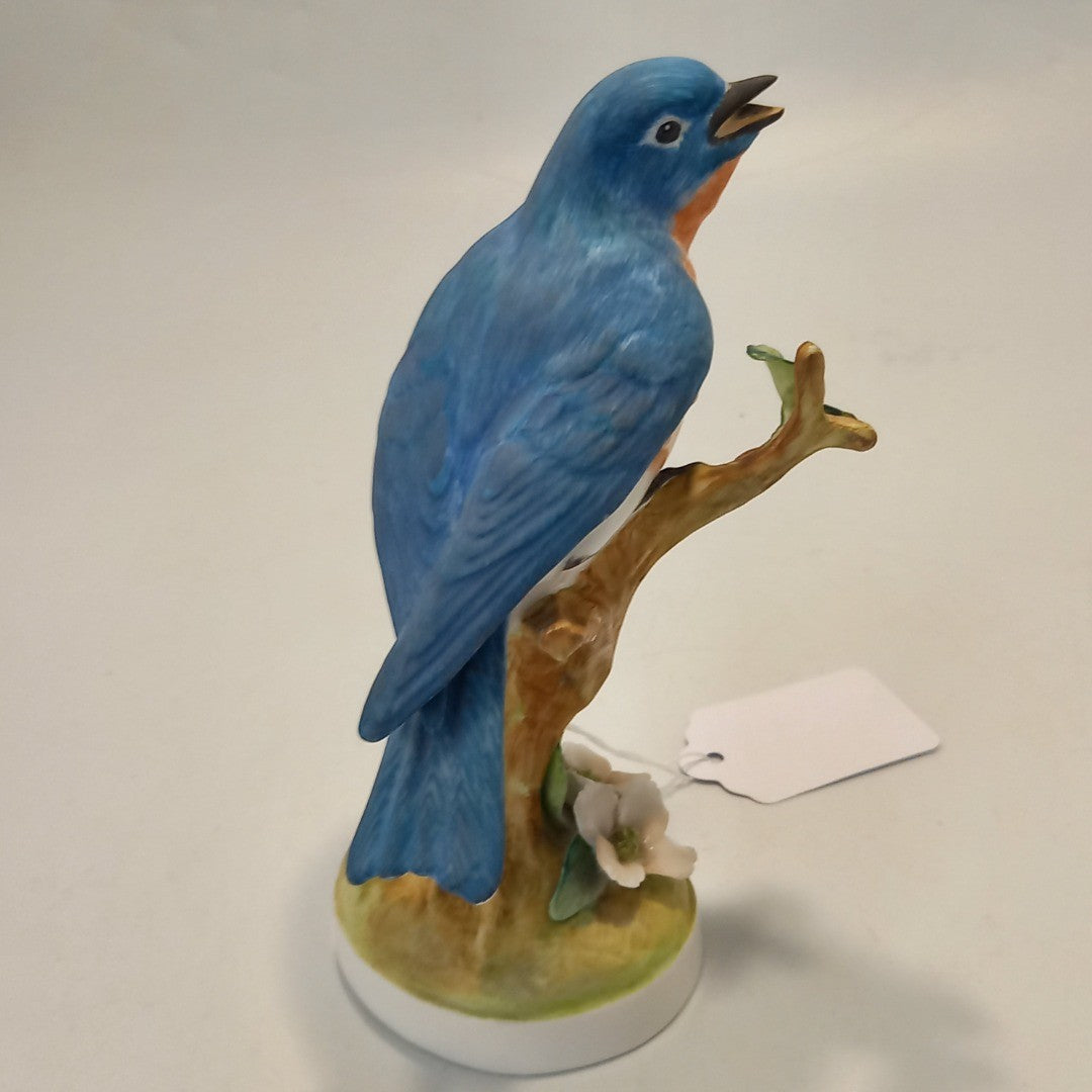 Doris Lindner - Crown Staffordshire Blue Bird on Branch.