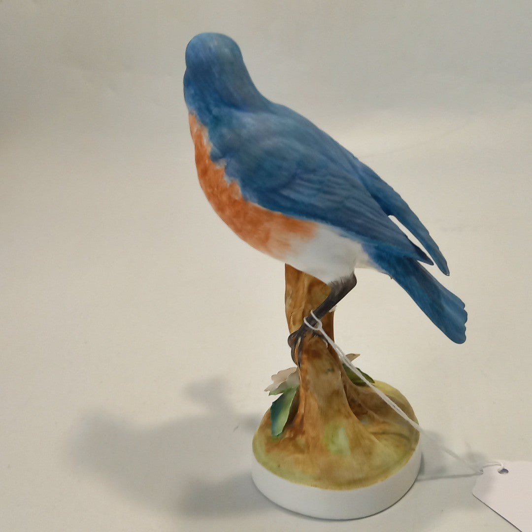 Doris Lindner - Crown Staffordshire Blue Bird on Branch.