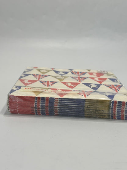 Emma Bridgewater Union Jack Bunting paper lunch napkins 20 in pack 33 cm sq