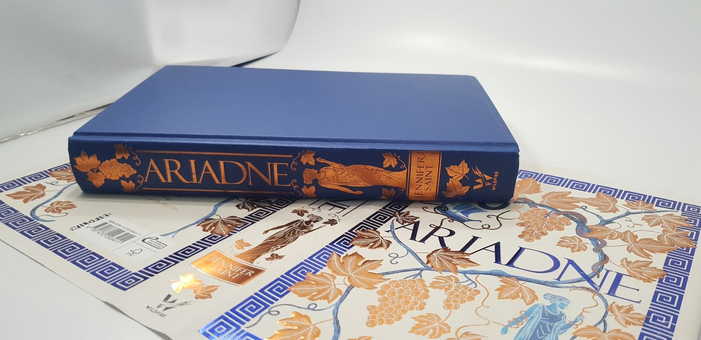 Ariadne By Jennifer Saint Exclusive Hardback from Waterstones VGC