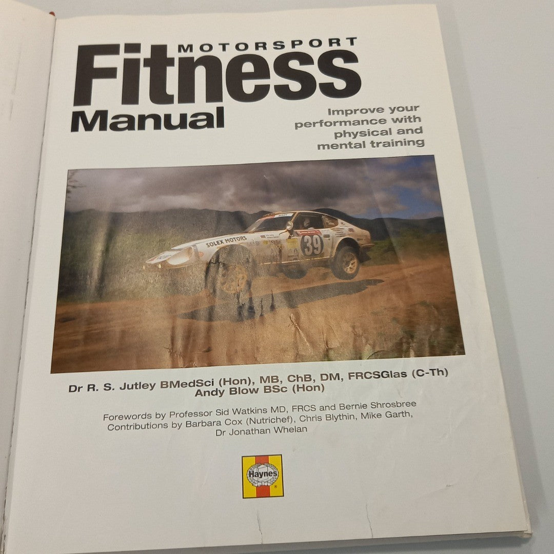 Haynes-Motorsport Fitness Manual: Improve Your Performance, with Andy Blow