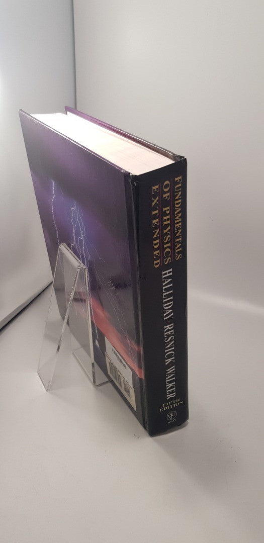 The Fundamentals of Physics Extended 5th Edition By Halliday Resnick Walker Hardback VGC