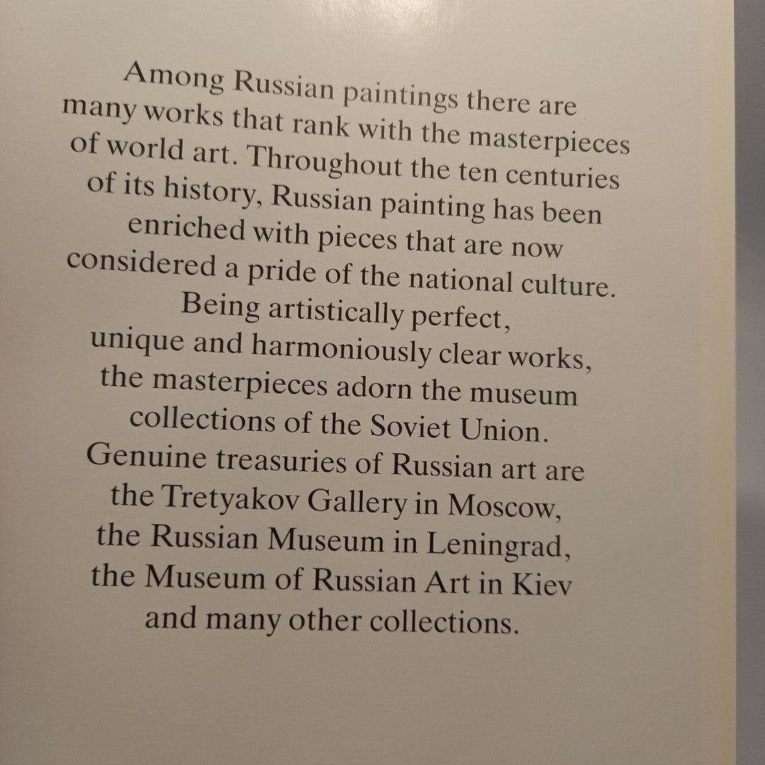 Masterworks of Russian Painting, From Soviet Museums - By A. Repyev - Hardcover