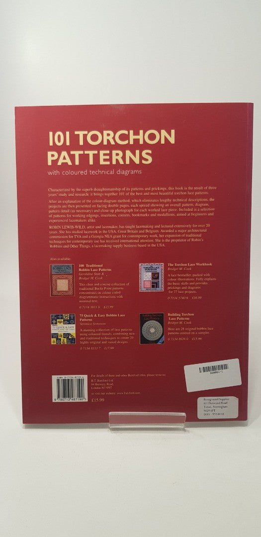 101 Torchon Patterns By Robin Lewis Wild Paperback VGC