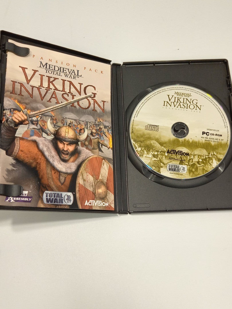 Medieval Total War I, II & Viking Invasion Sega PC CD / DVD ROM Games