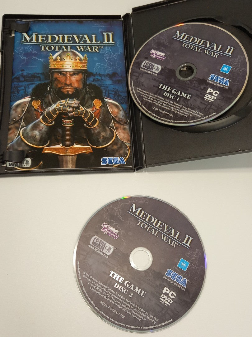 Medieval Total War I, II & Viking Invasion Sega PC CD / DVD ROM Games