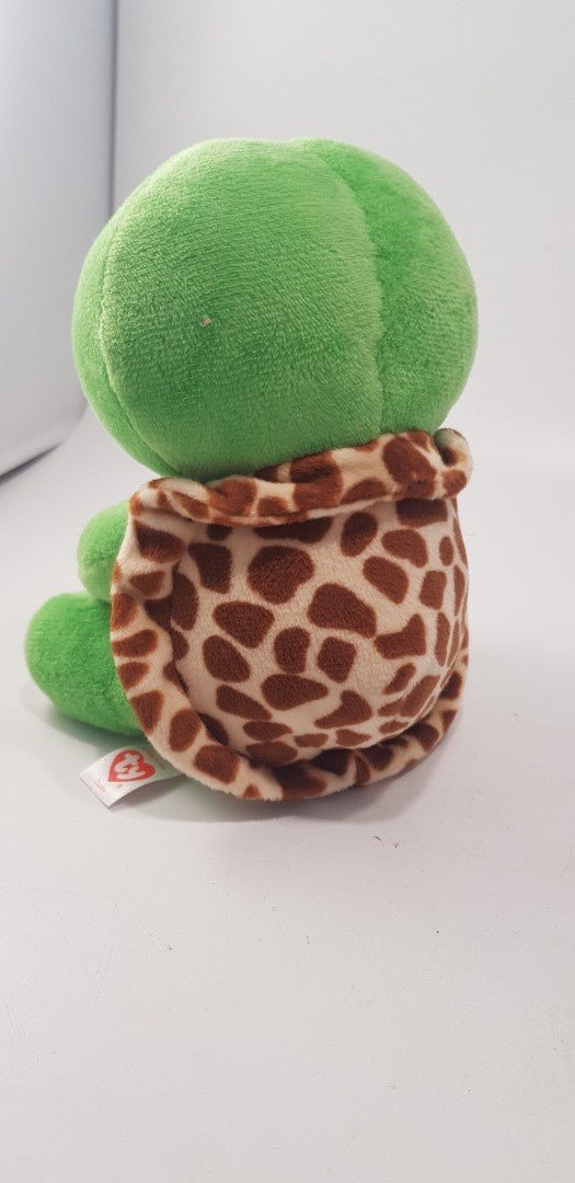 TY Beannie Babies 6" Turbo The Turtle Plush Excellent Condition