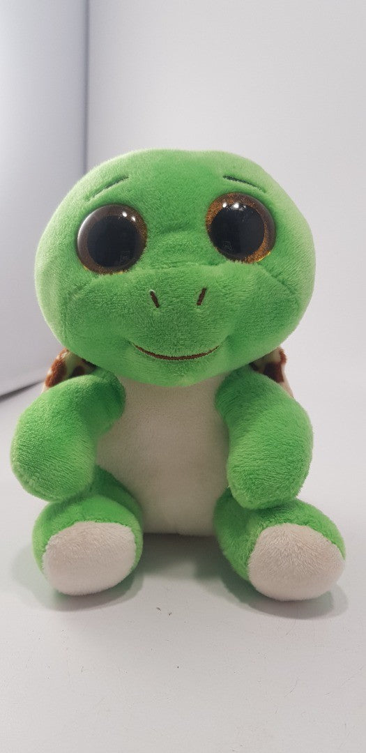 TY Beannie Babies 6" Turbo The Turtle Plush Excellent Condition