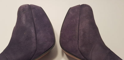 Kurt Geiger Purple Suede High Heels Size 4 VGC