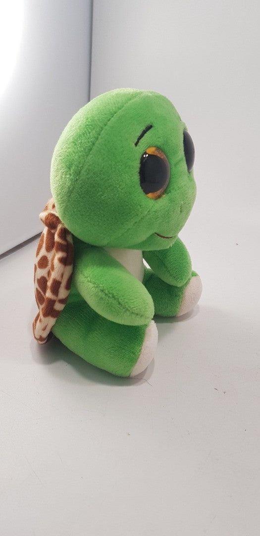 TY Beannie Babies 6" Turbo The Turtle Plush Excellent Condition