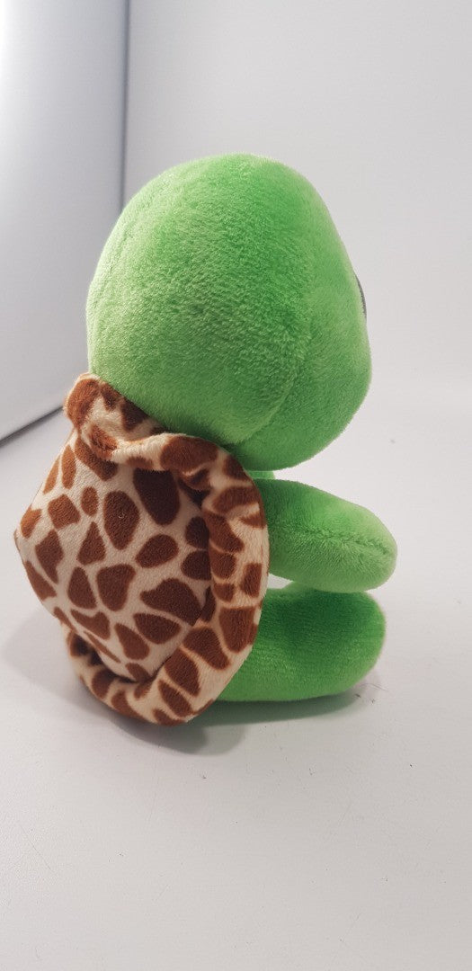 TY Beannie Babies 6" Turbo The Turtle Plush Excellent Condition