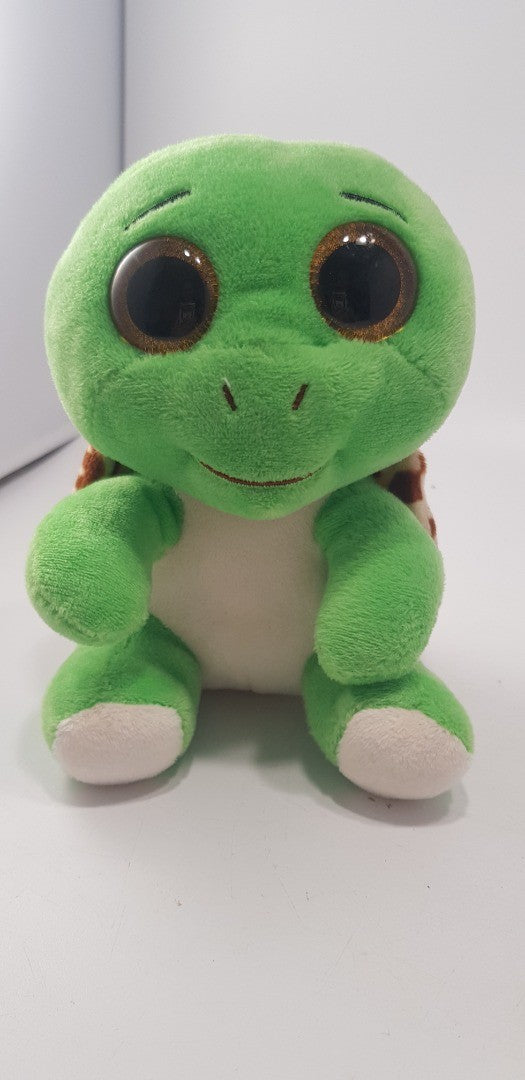 TY Beannie Babies 6" Turbo The Turtle Plush Excellent Condition