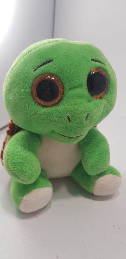 TY Beannie Babies 6" Turbo The Turtle Plush Excellent Condition