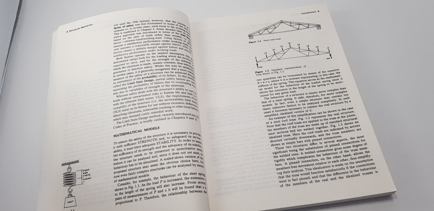 Structural Mechanics By Durka Morgan Williams. 1992 4th Ed. Good condition Paperback Vintage