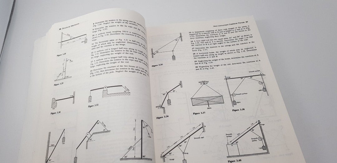 Structural Mechanics By Durka Morgan Williams. 1992 4th Ed. Good condition Paperback Vintage