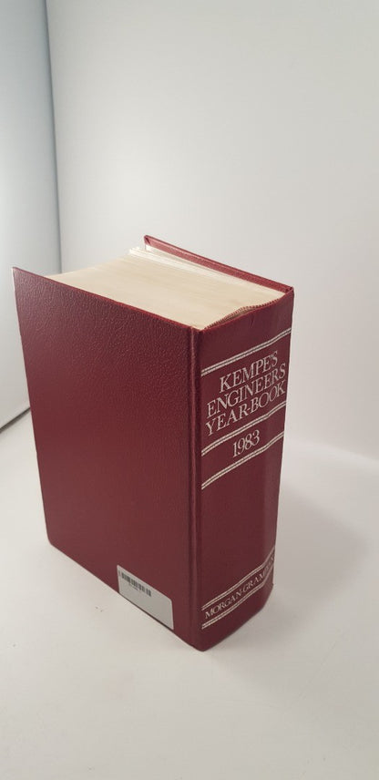 Kempe's Engineers Year Book 1983 Hardback VGC Vintage