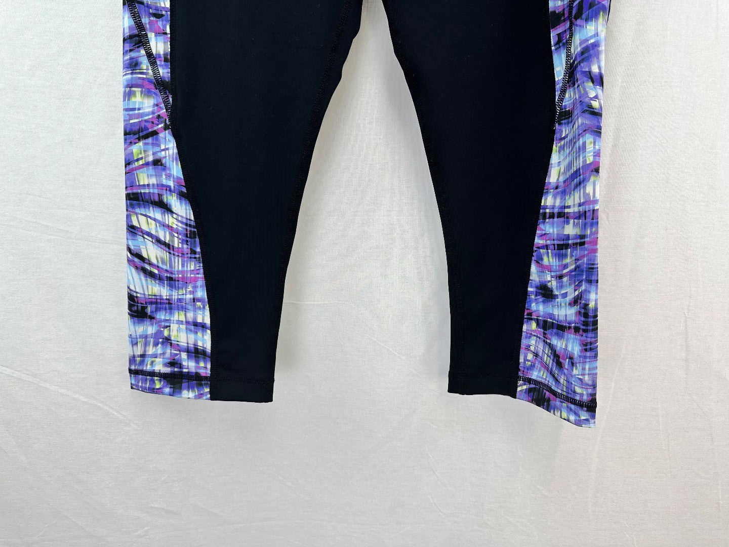 Cynthia Rowley Womens Black Activewear Leggings Medium