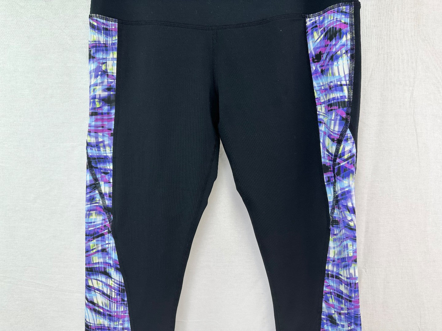 Cynthia Rowley Womens Black Activewear Leggings Medium