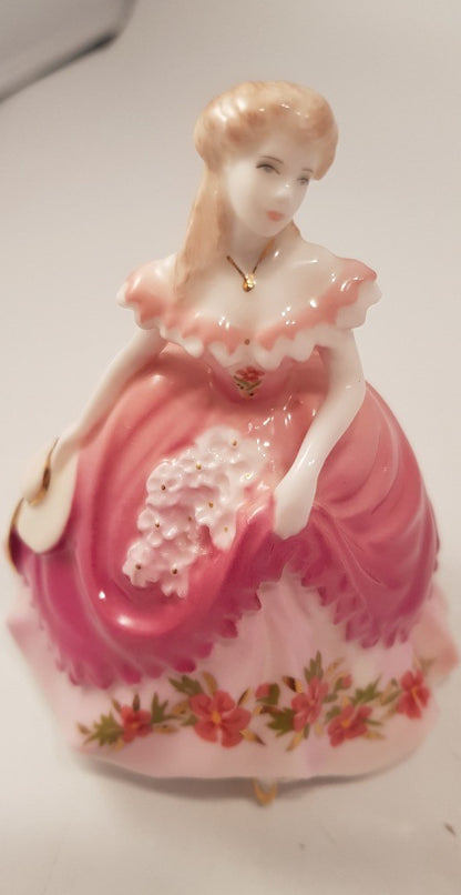 Coalport Fairest Flowers Figurine "May" Excellent Condition