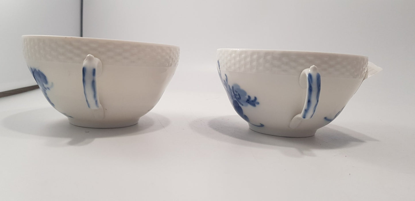 Royal Copenhagen Blue Flower Braided Tea Cup ONLY x2  No 8269