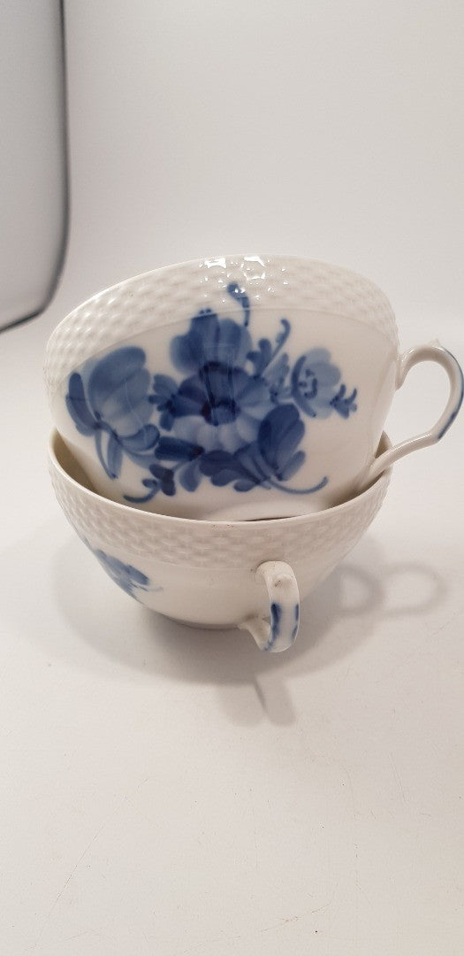 Royal Copenhagen Blue Flower Braided Tea Cup ONLY x2  No 8269